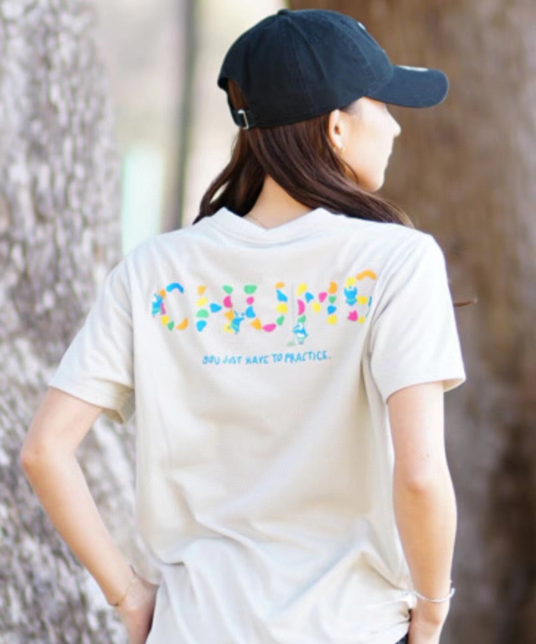 Chums彩色 logo tee