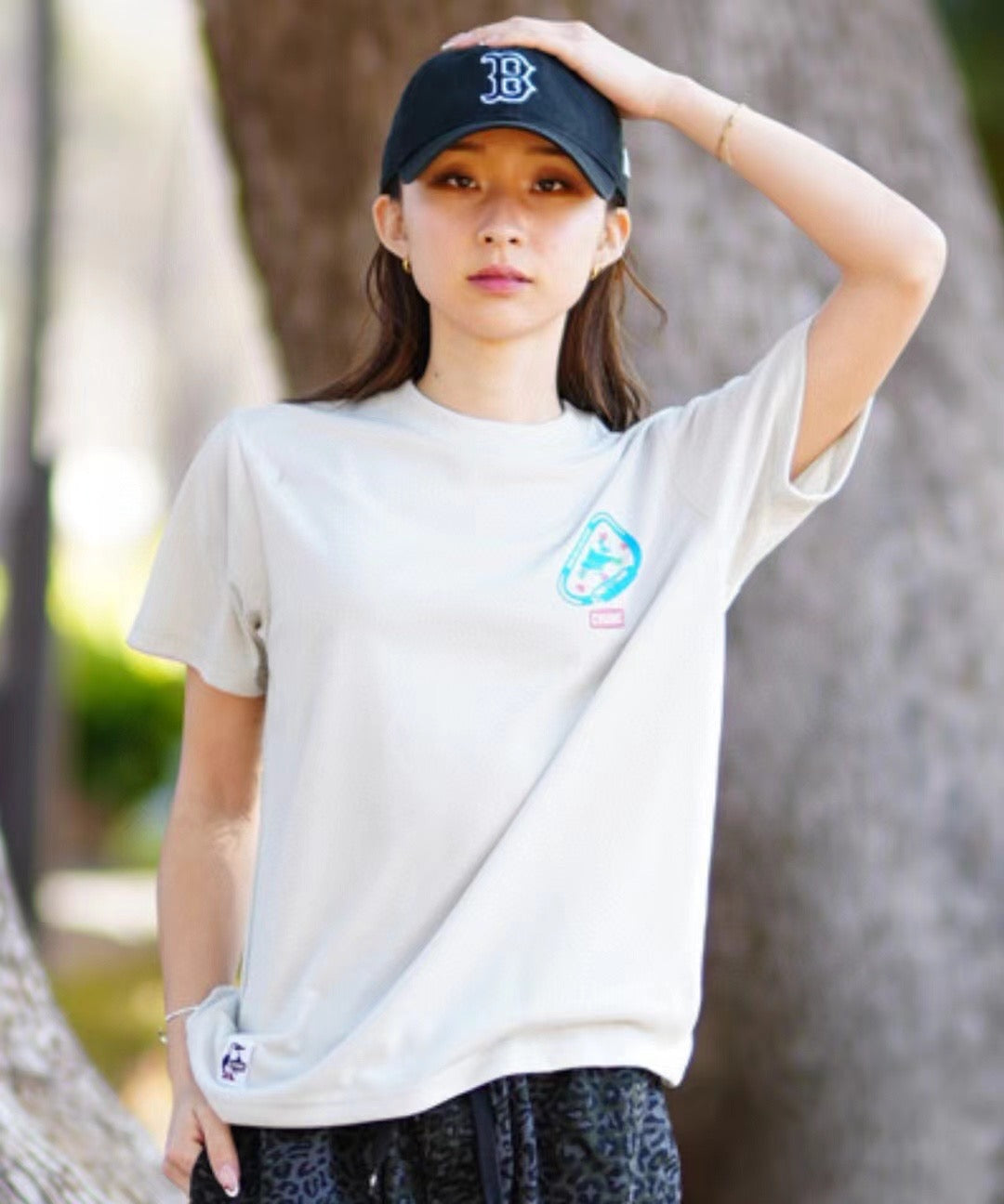 Chums彩色 logo tee