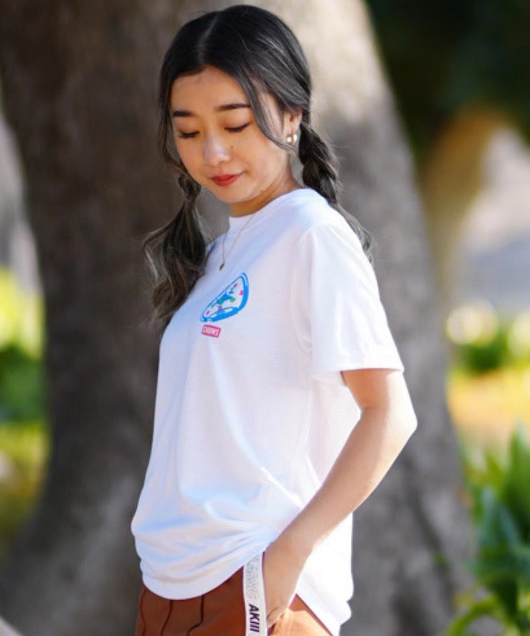 Chums彩色 logo tee