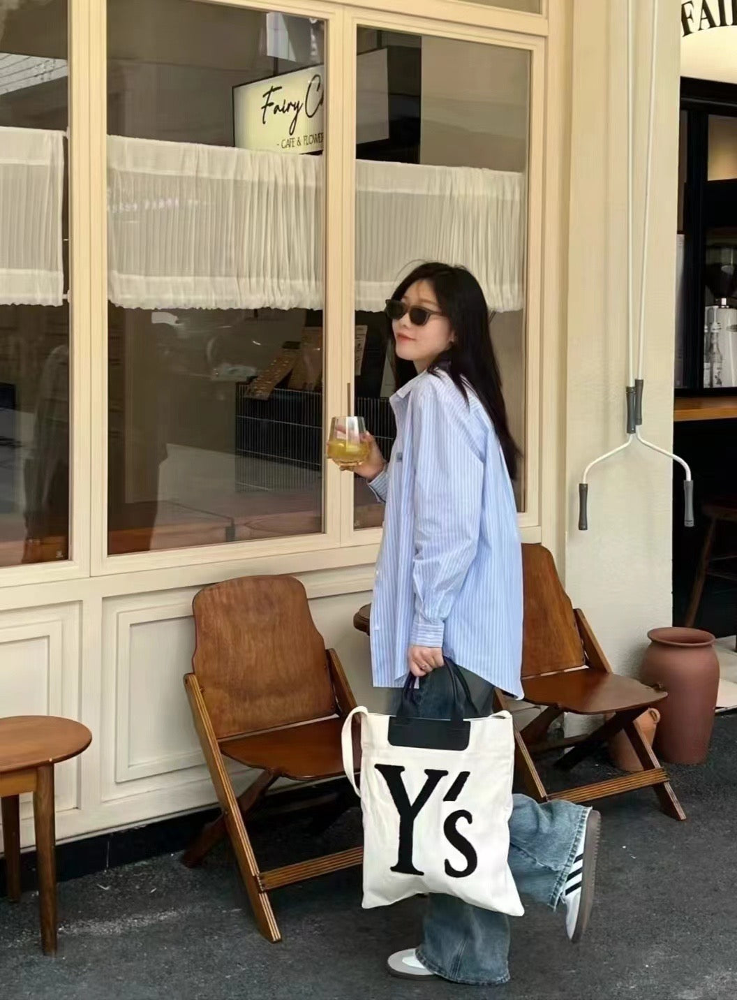 Yohjiyamamoto tote bag