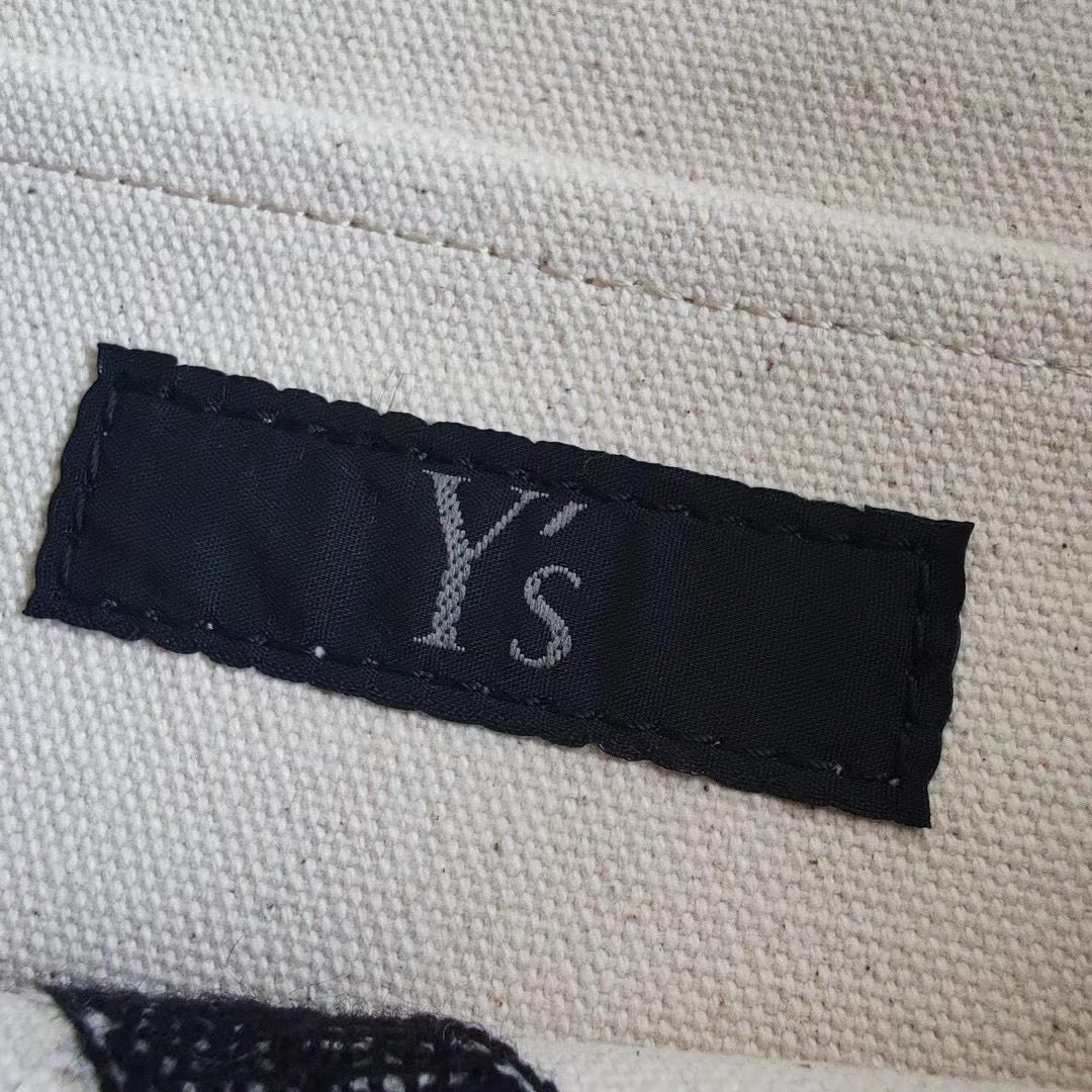 Yohjiyamamoto tote bag