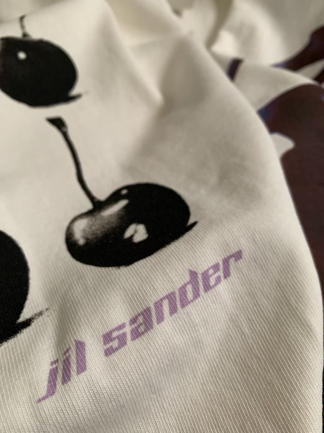 Jil Sander cherry長袖tee