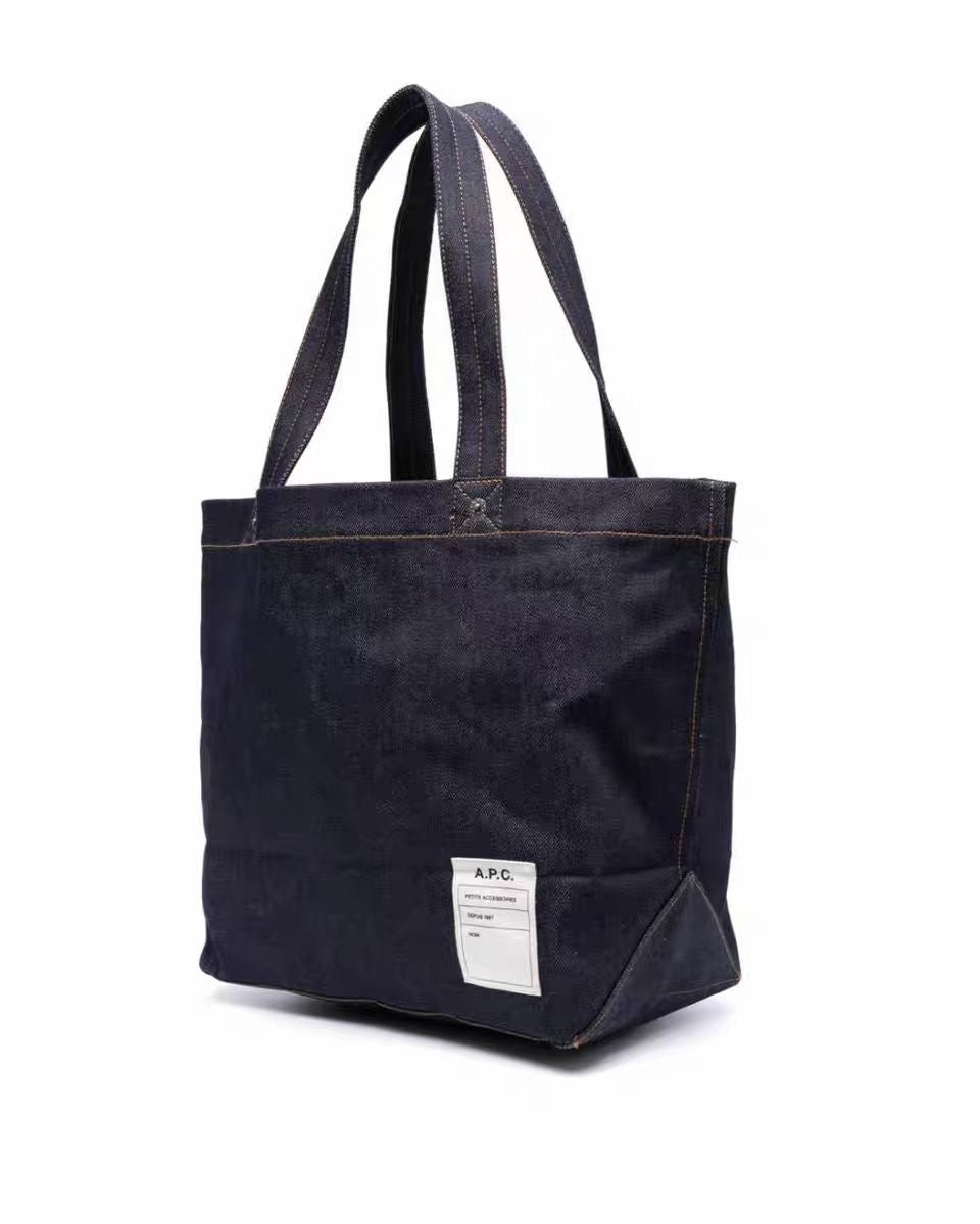 A.P.C牛仔tote bag