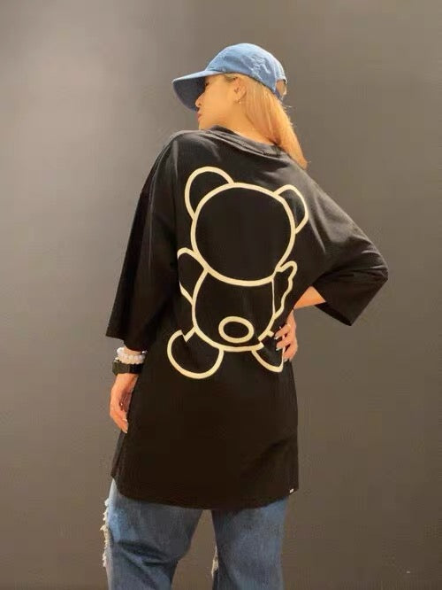 Hysteric bear 7分袖one piece