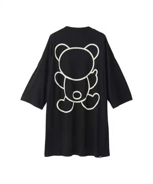 Hysteric bear 7分袖one piece