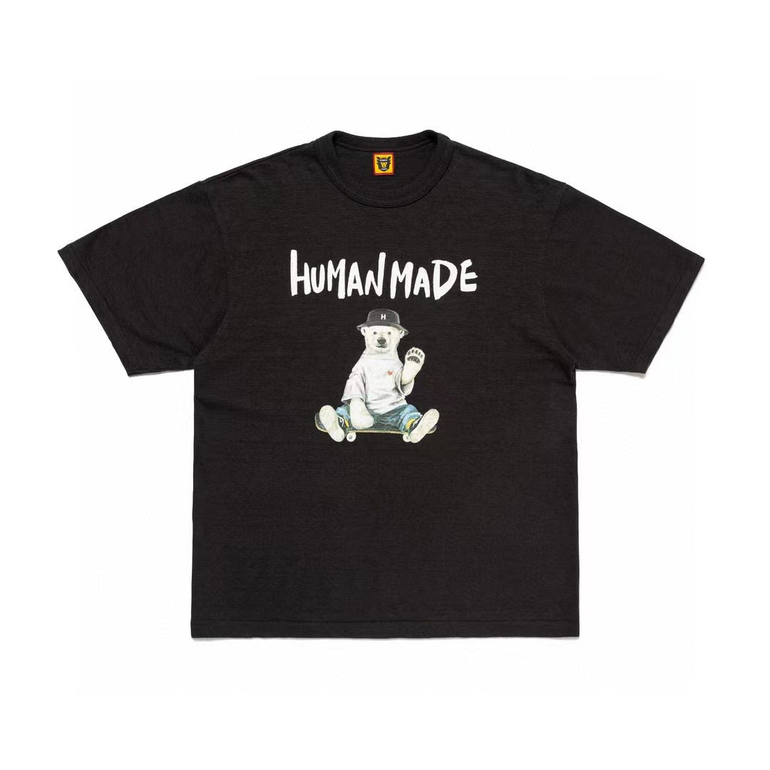 Human made polar bear tee