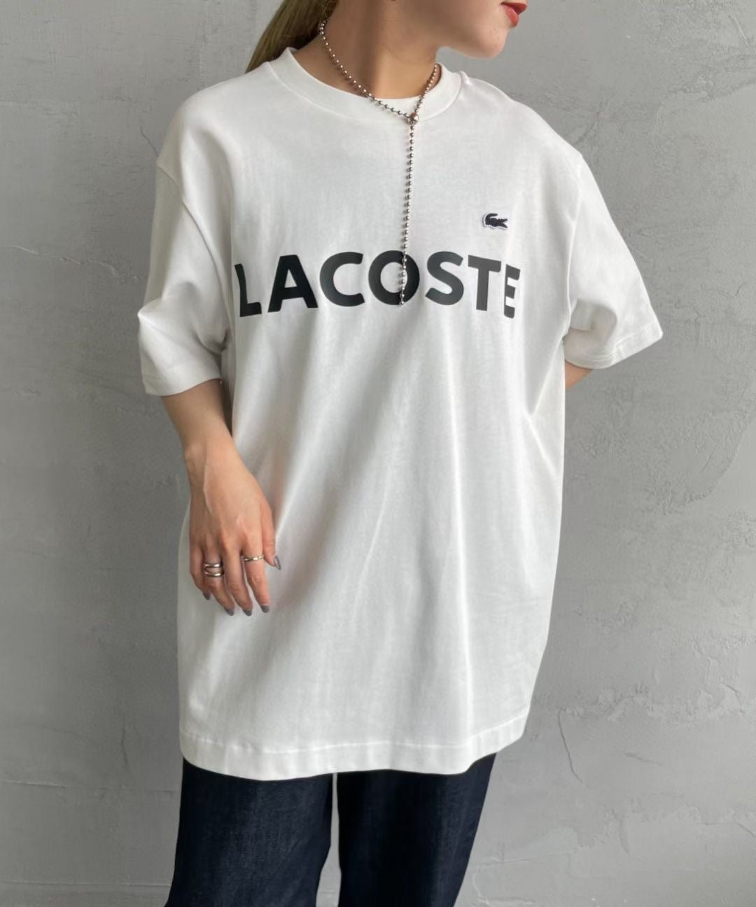 Lacoste logo tee