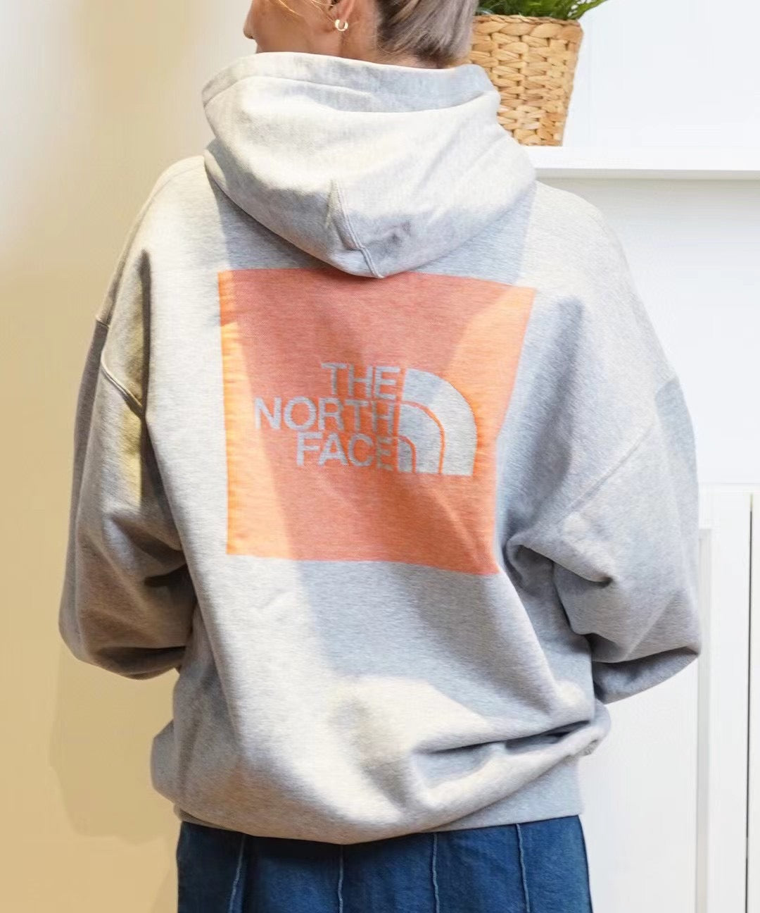 TNF 印花hoodies