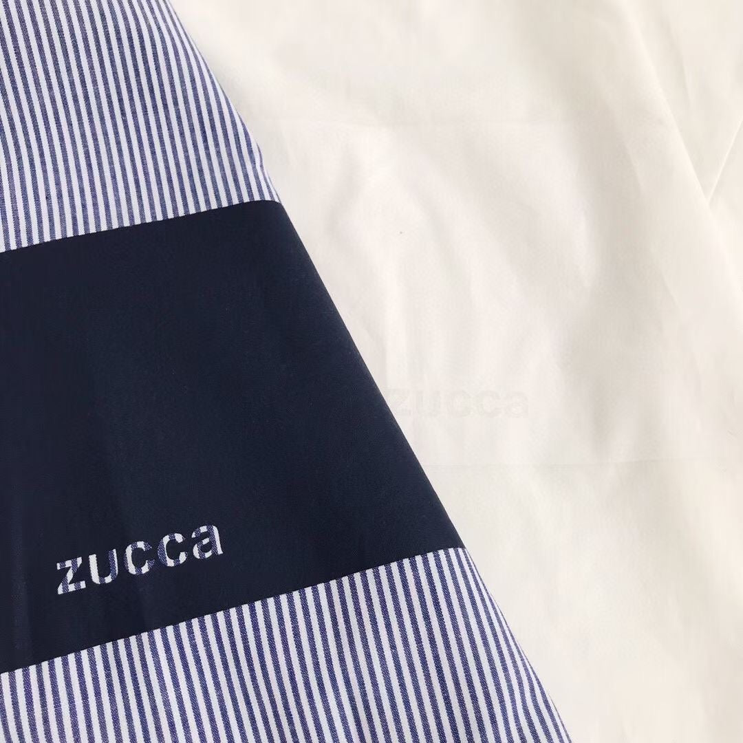 Zucca接拼撞色tee