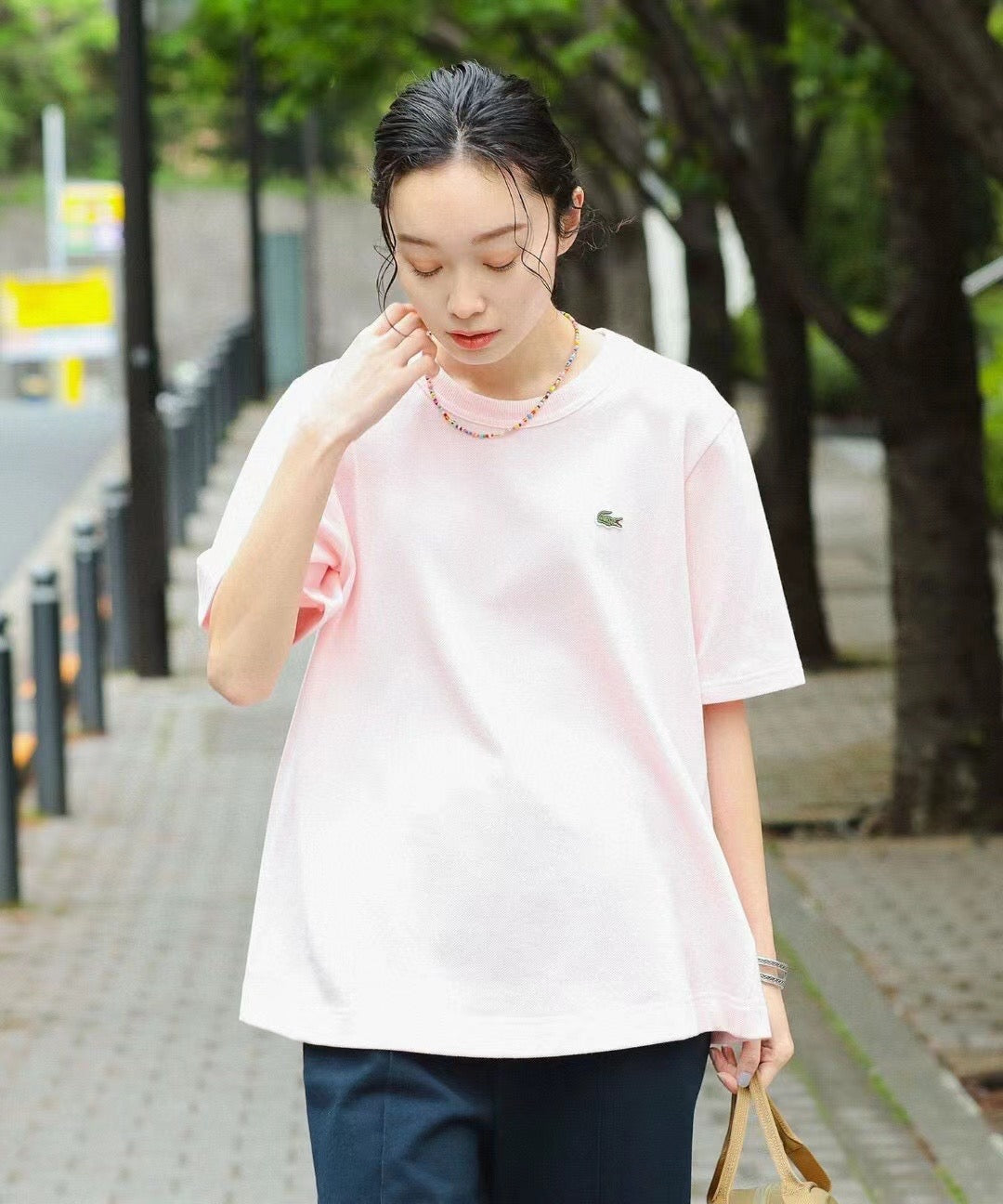 Lacoste x beams tee