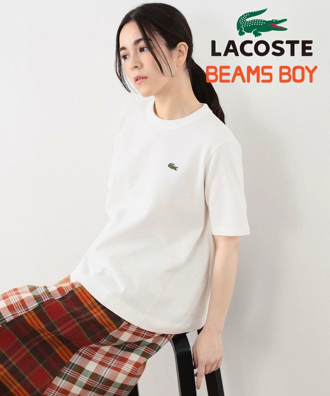 Lacoste x beams tee