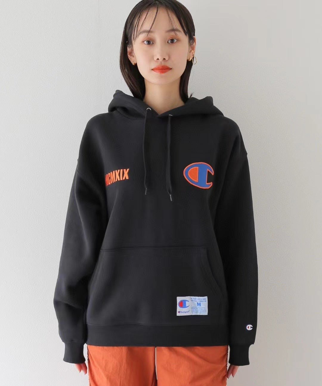 Champion 刺繡hoodies