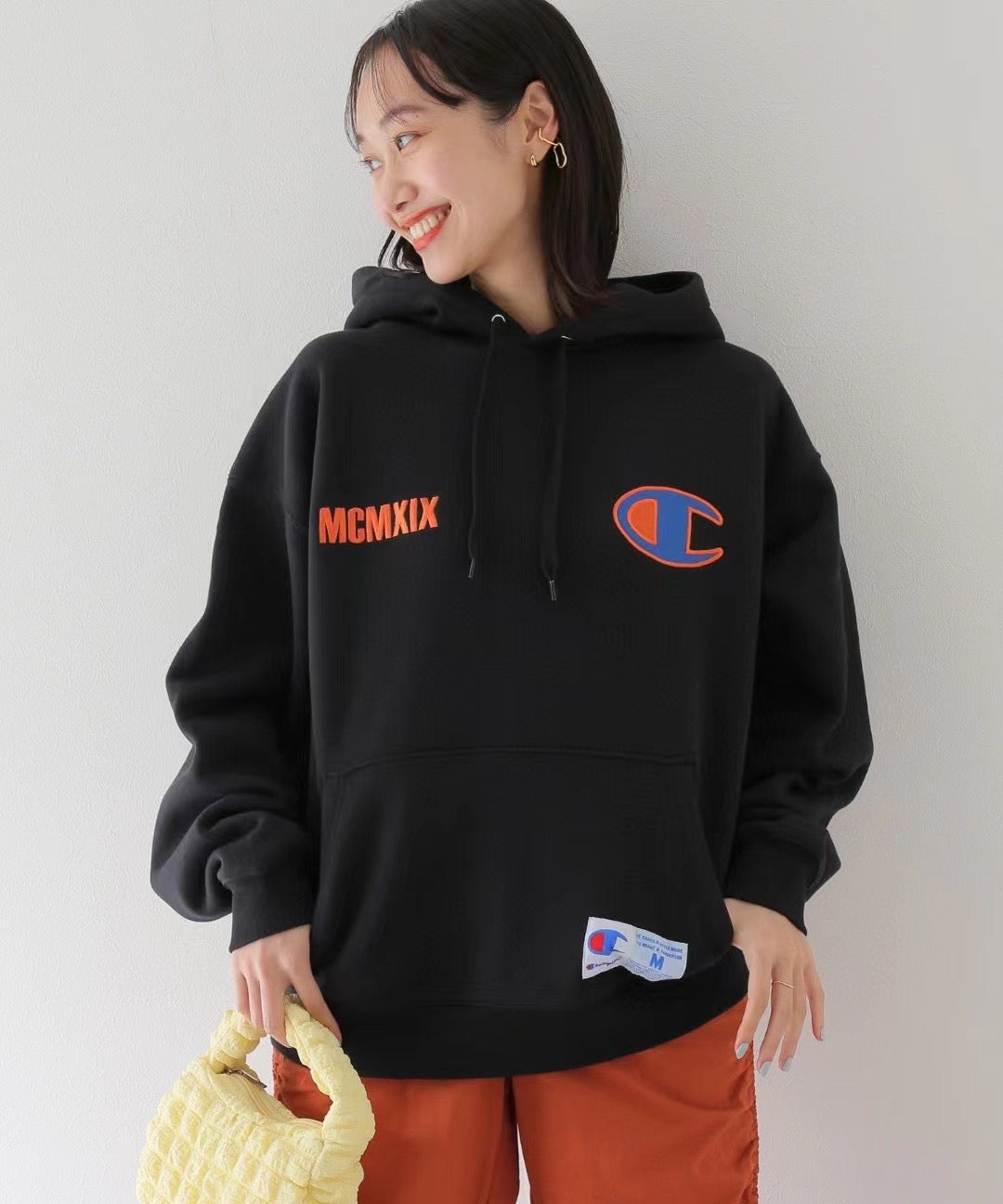 Champion 刺繡hoodies