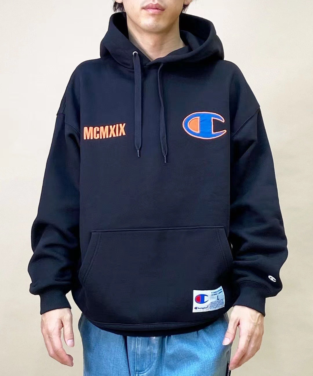 Champion 刺繡hoodies