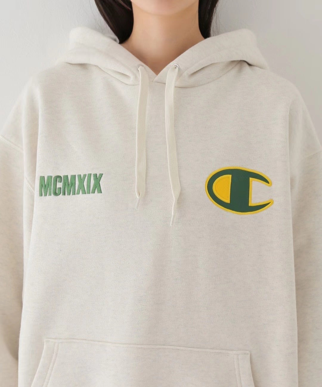 Champion 刺繡hoodies