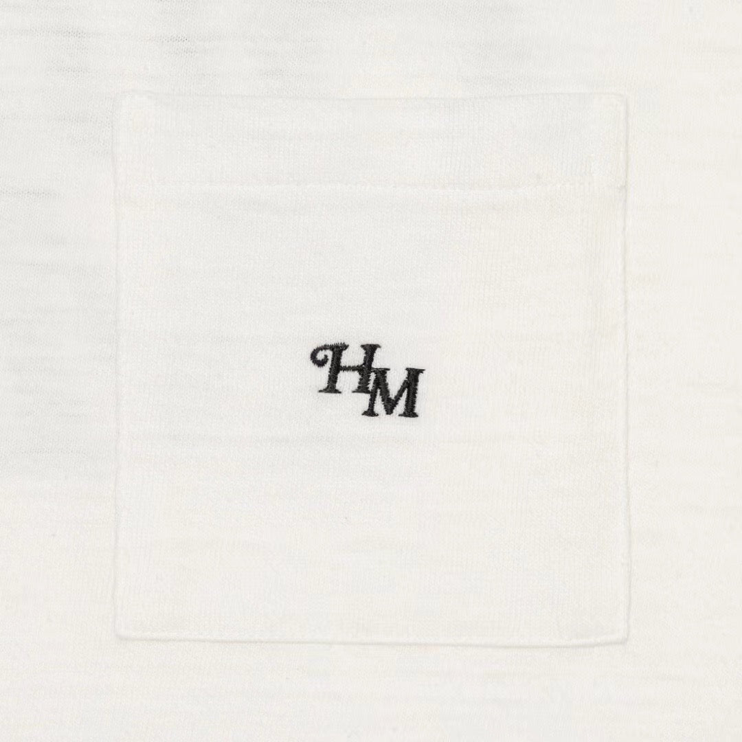 Human made pocket刺繡tee