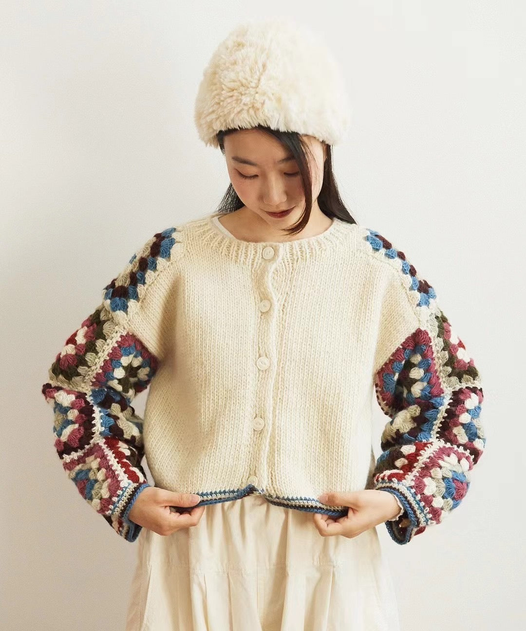 🇯🇵Bulle de savon 針織cardigan