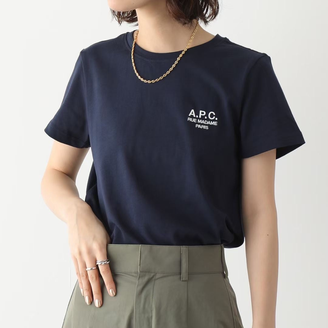 A.P.C 字母 tee