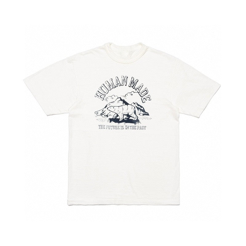 Human made polar bear tee