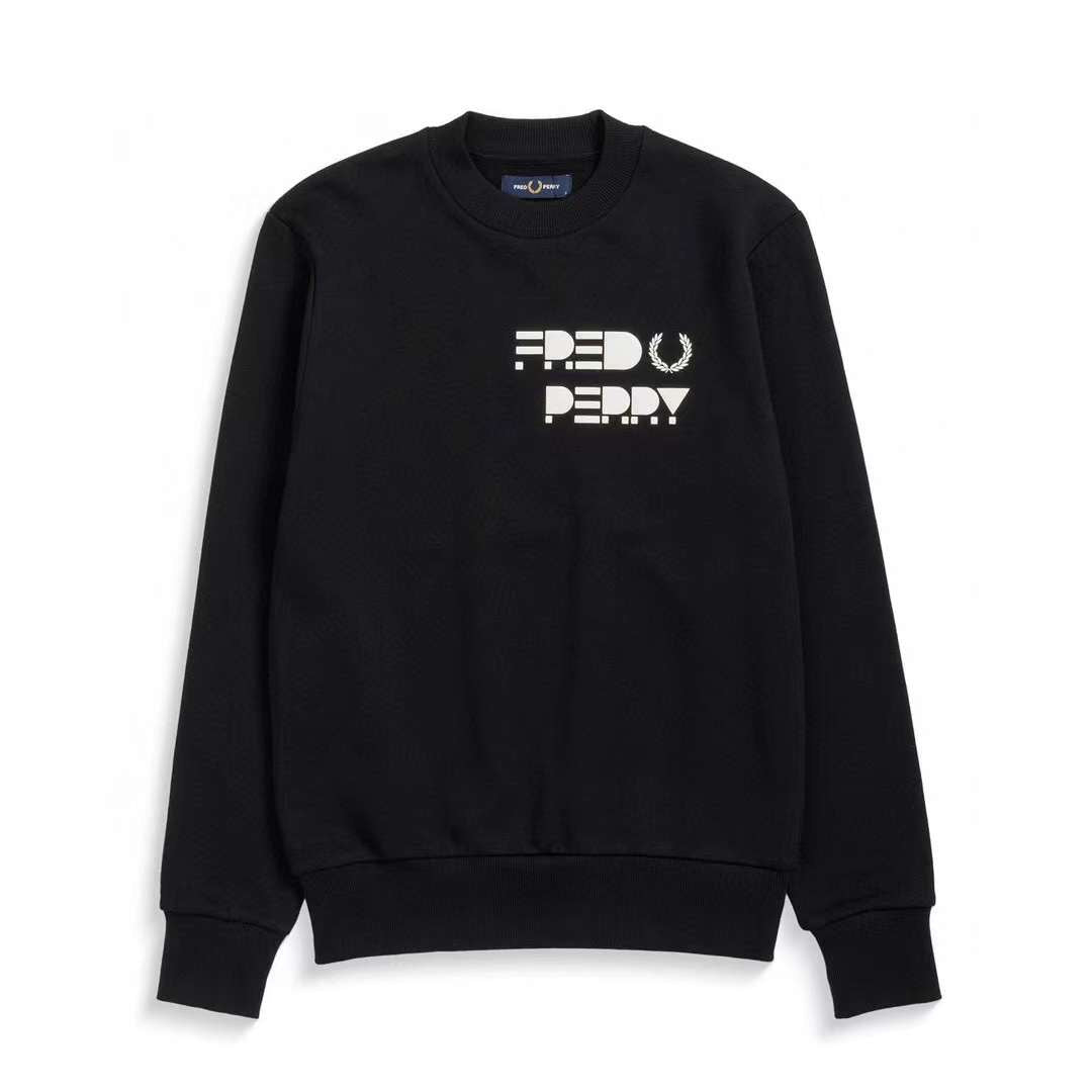 Fred perry logo圓領衛衣