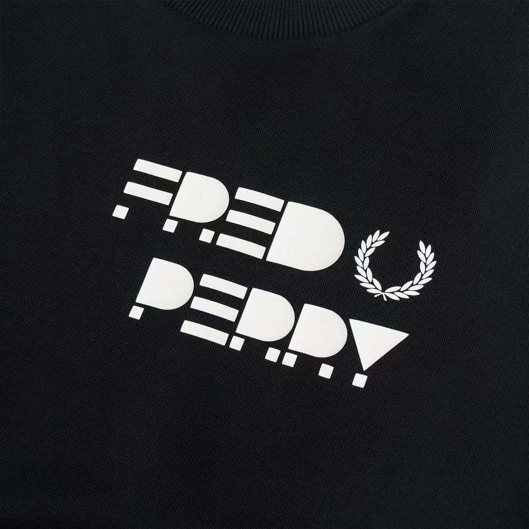 Fred perry logo圓領衛衣