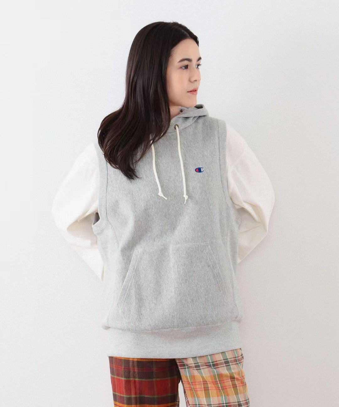 Champion x beams 接拼hoodies