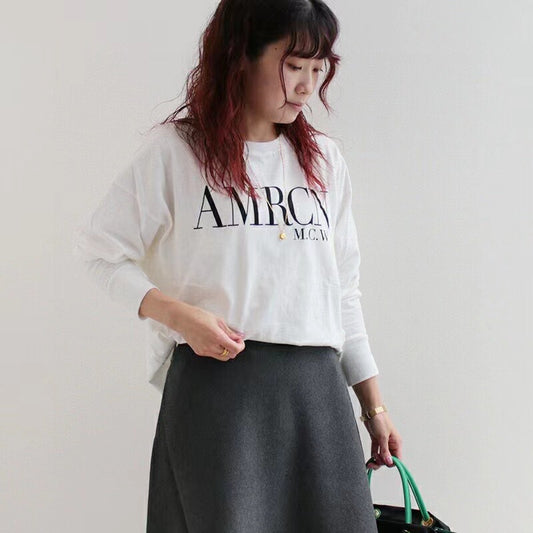 AMERICANA×MICA logo tee