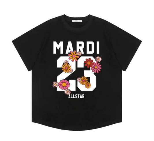 Mardi Mercredi 23 logo tee