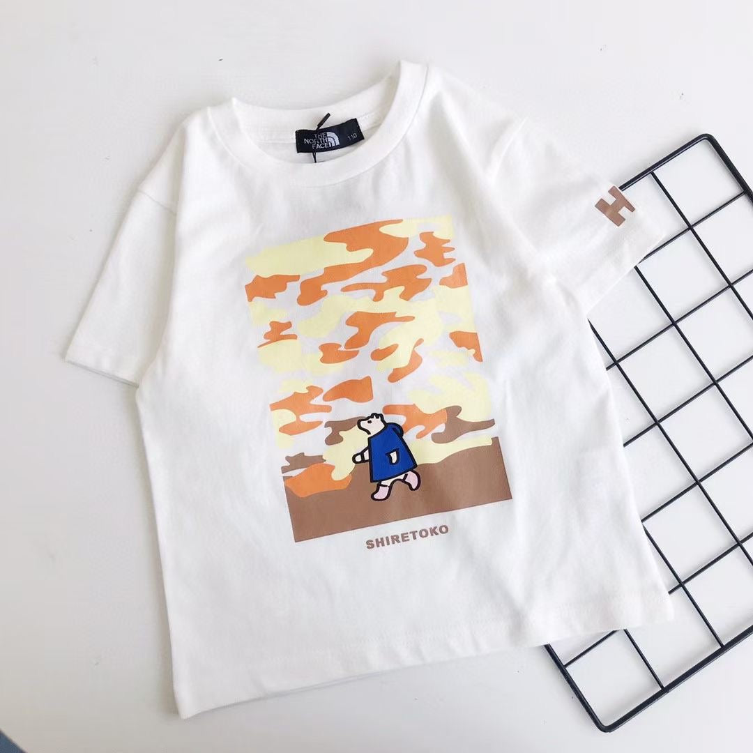 TNF 童裝 bear tee