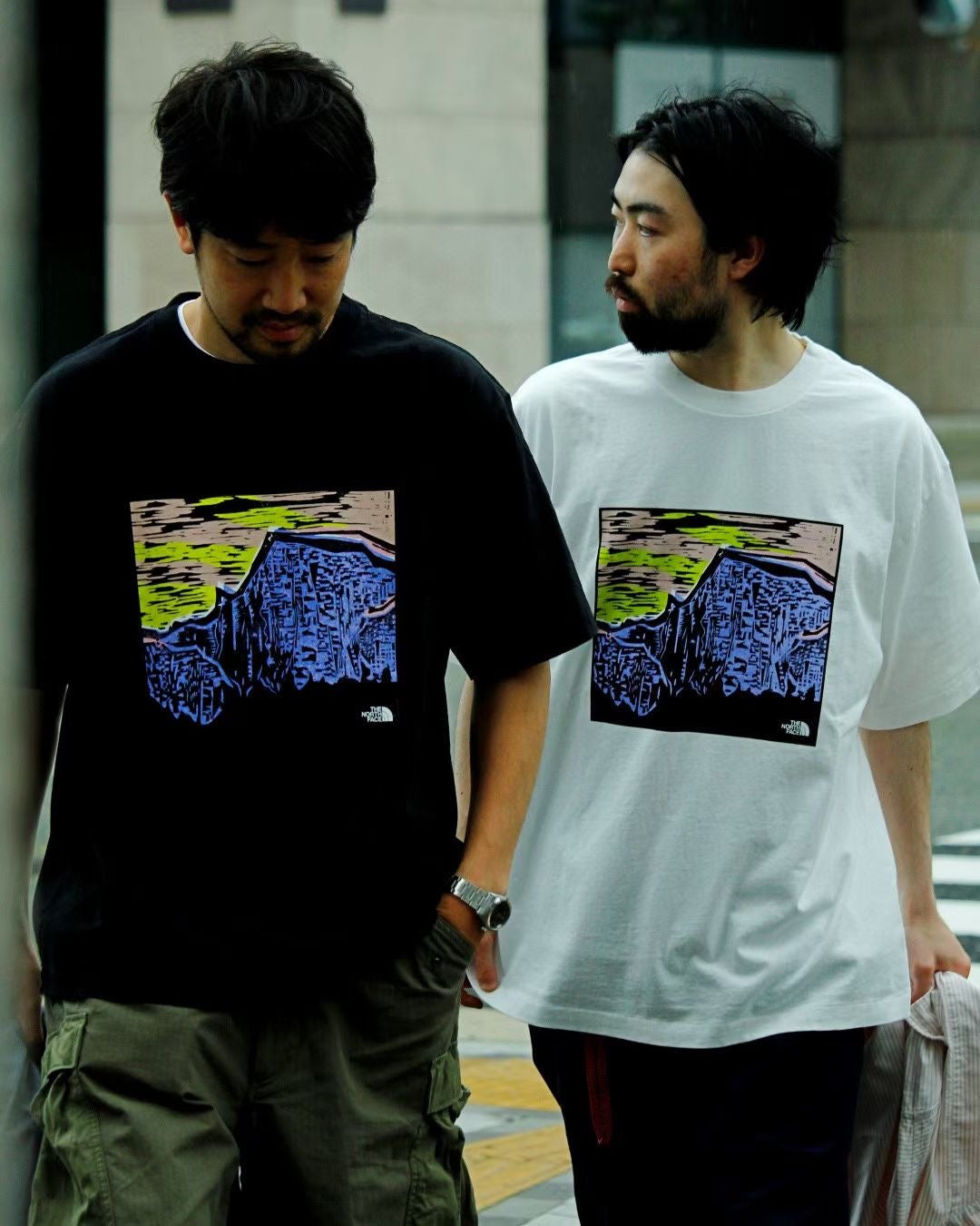 TNF 紫標tee