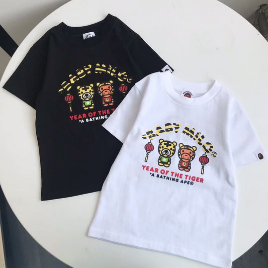 Bape tiger 童裝tee