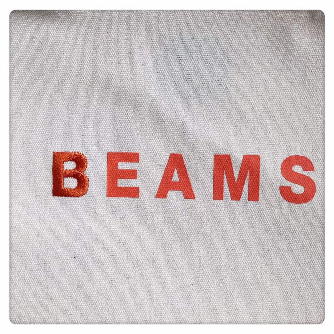 Beams boy刺繡tote bag