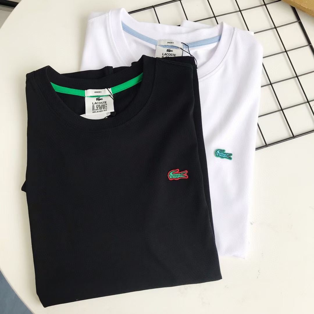 Lacoste 刺繡tee