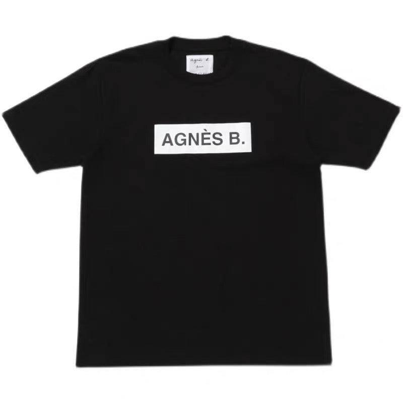 Agnes b 字方格tee