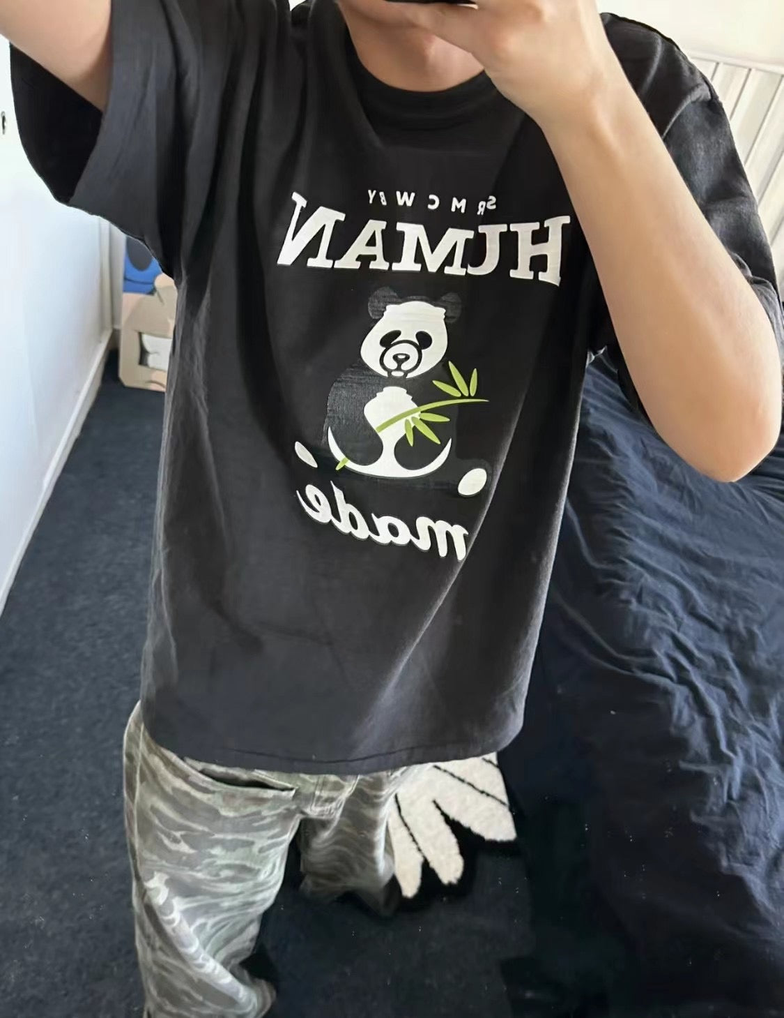 Human made panda tee