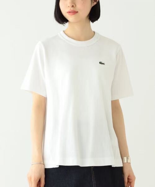 Lacoste x beams logo tee