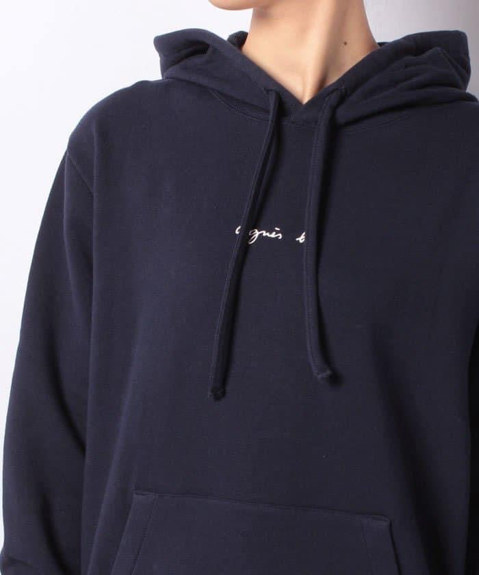 Agnes b logo hoodies