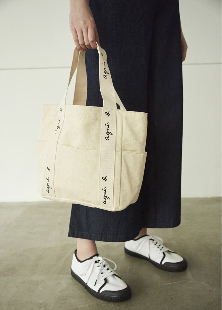 Agnis b logo tote bag