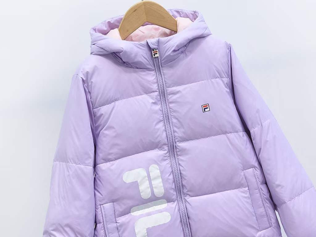 Fila adelina sale crop puffer coat