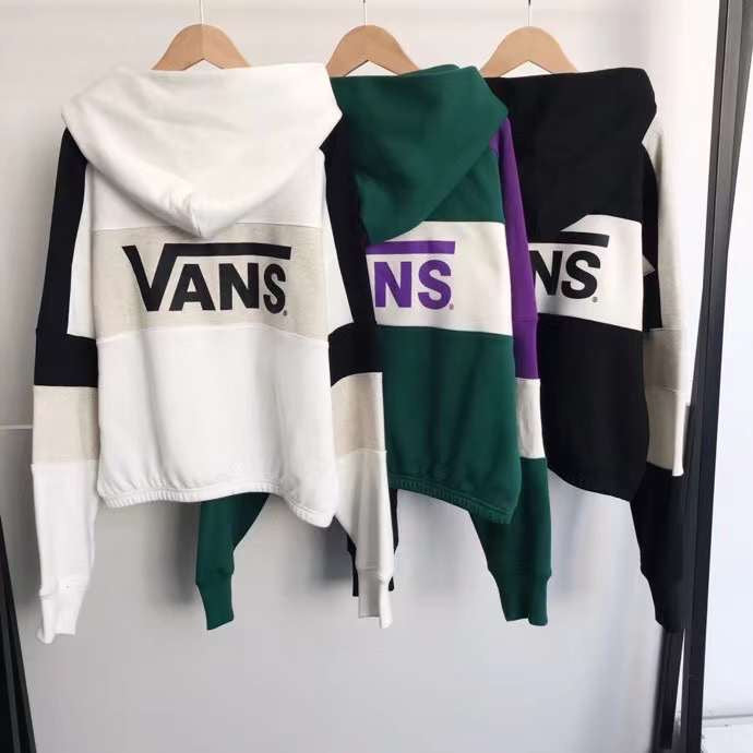 Vans接拼hoodies