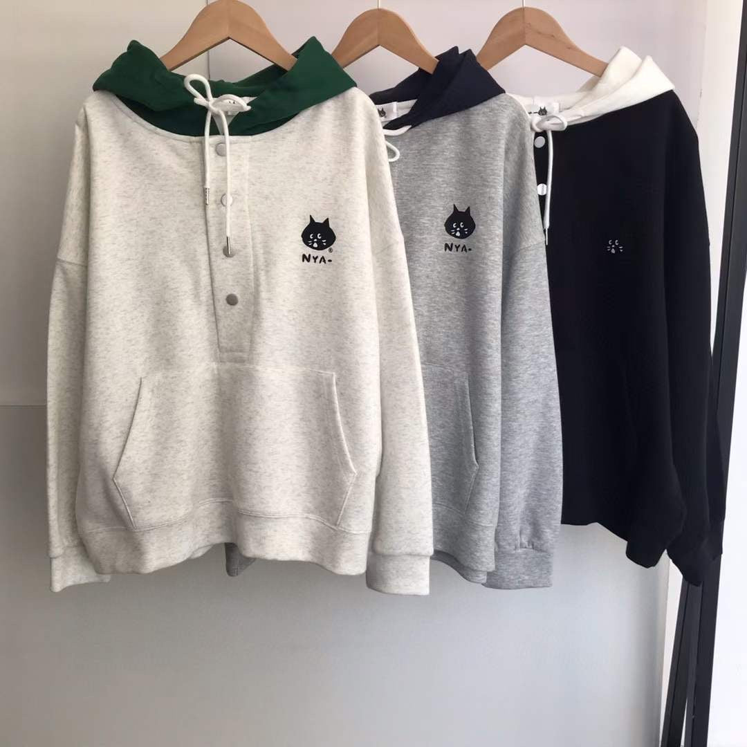 Nenet x champion接拼hoodies