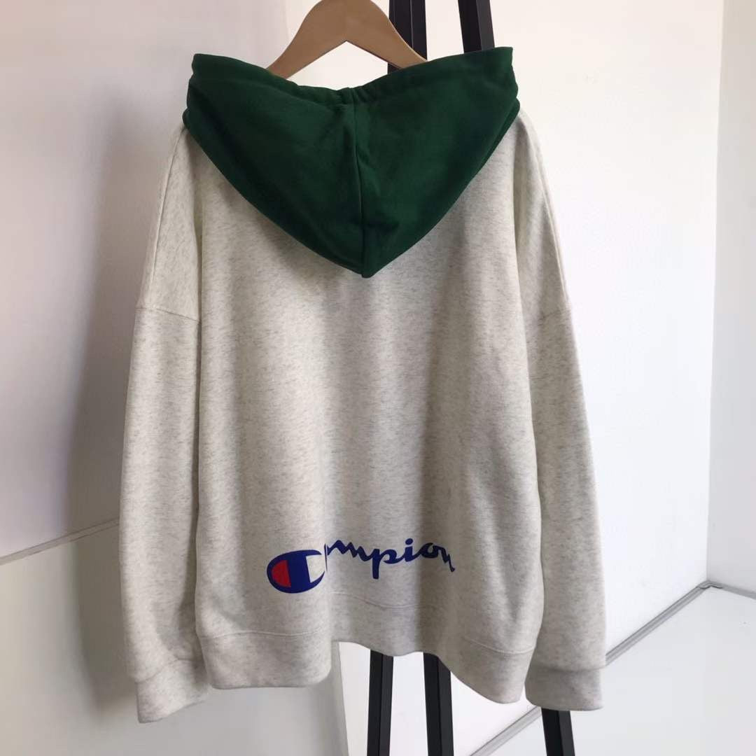 Nenet x champion接拼hoodies