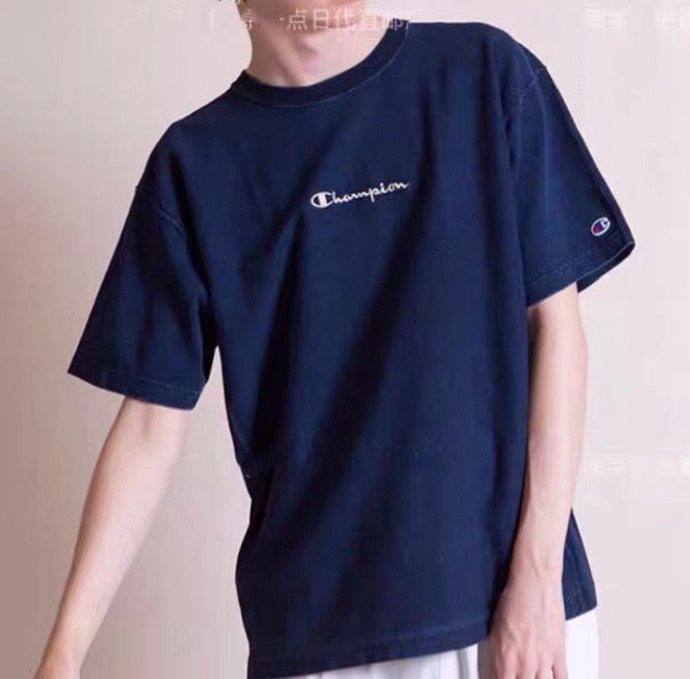 Champion 牛仔毛圈料tee