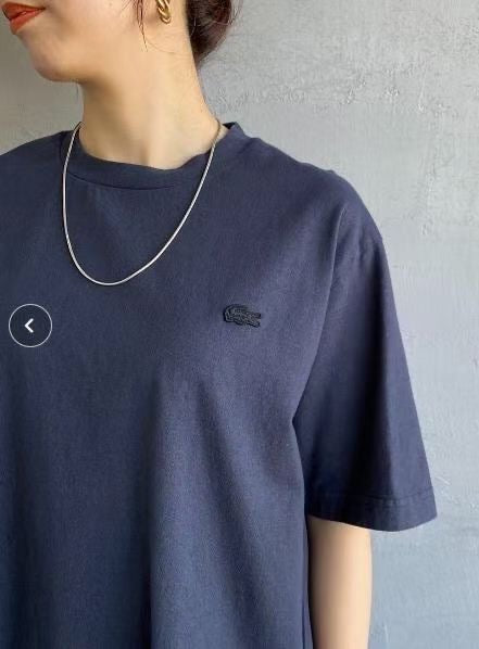 Lacoste 淨色tee