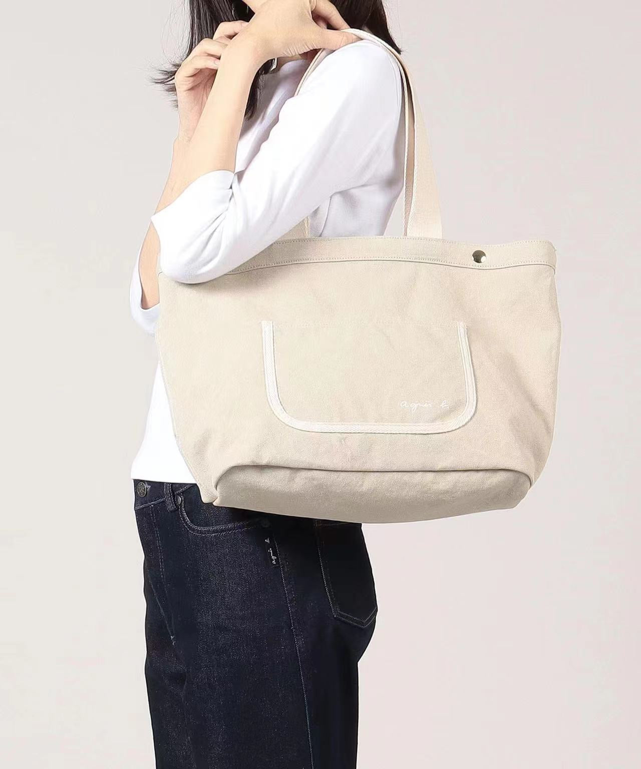 Agnes b tote bag