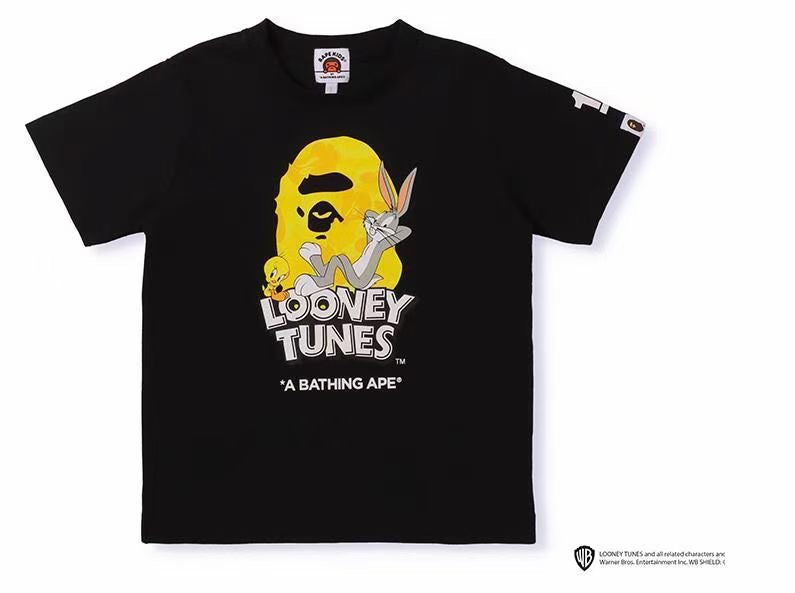 Looney tunes x Bape 童裝 tee