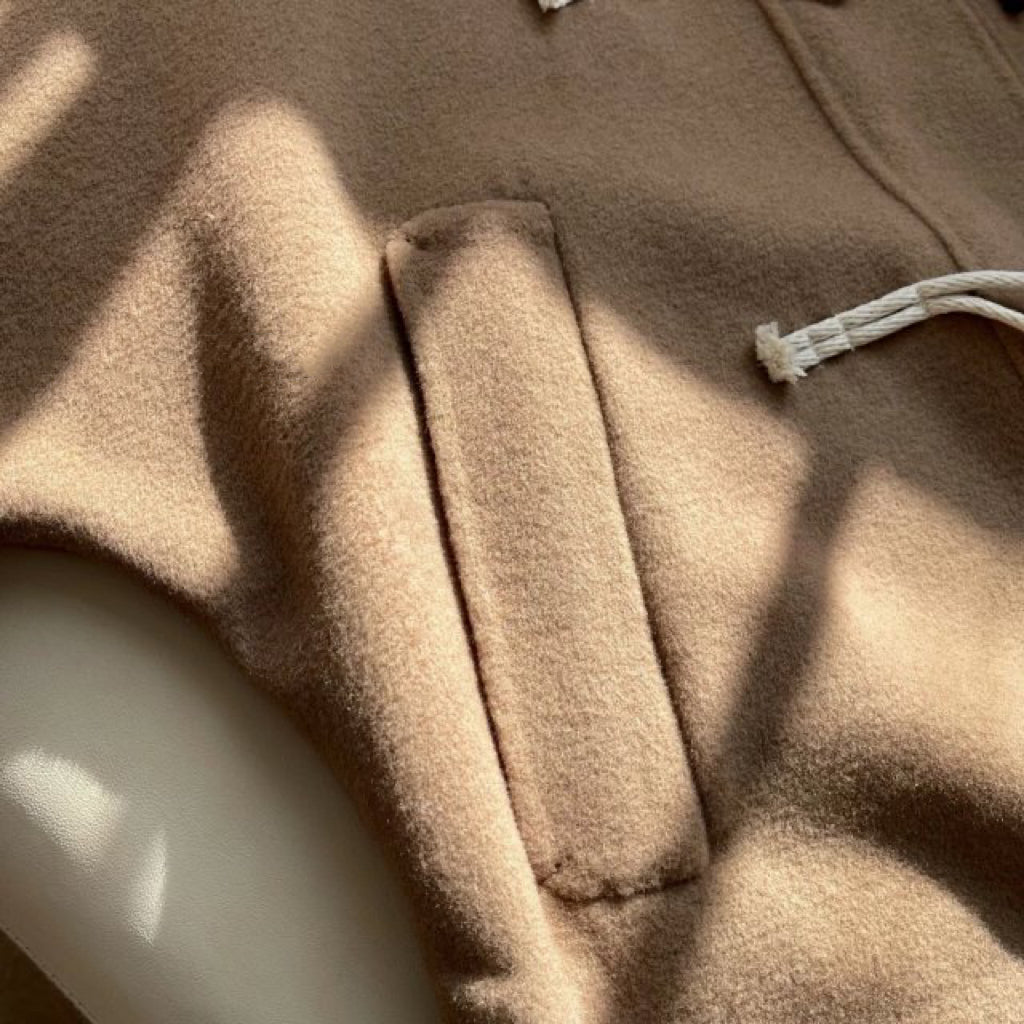 MaxMara 純羊毛斗篷漁夫褸