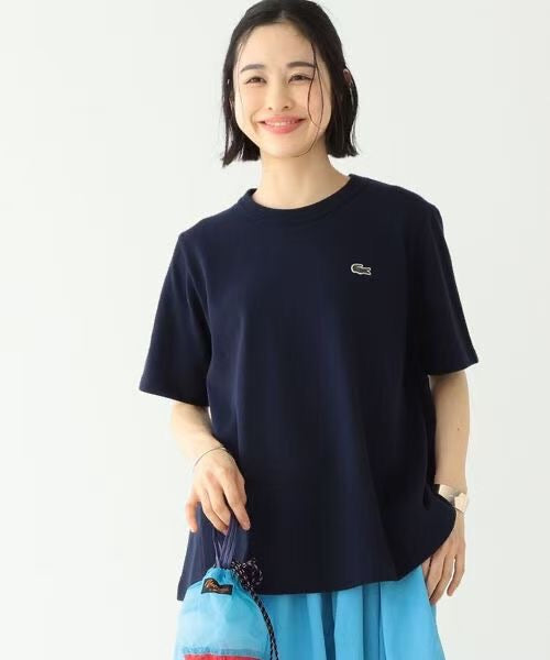 Lacoste x beams logo tee