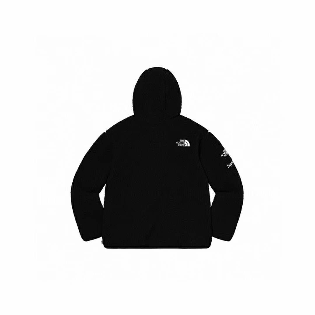 TNF x supreme搖粒絨外套