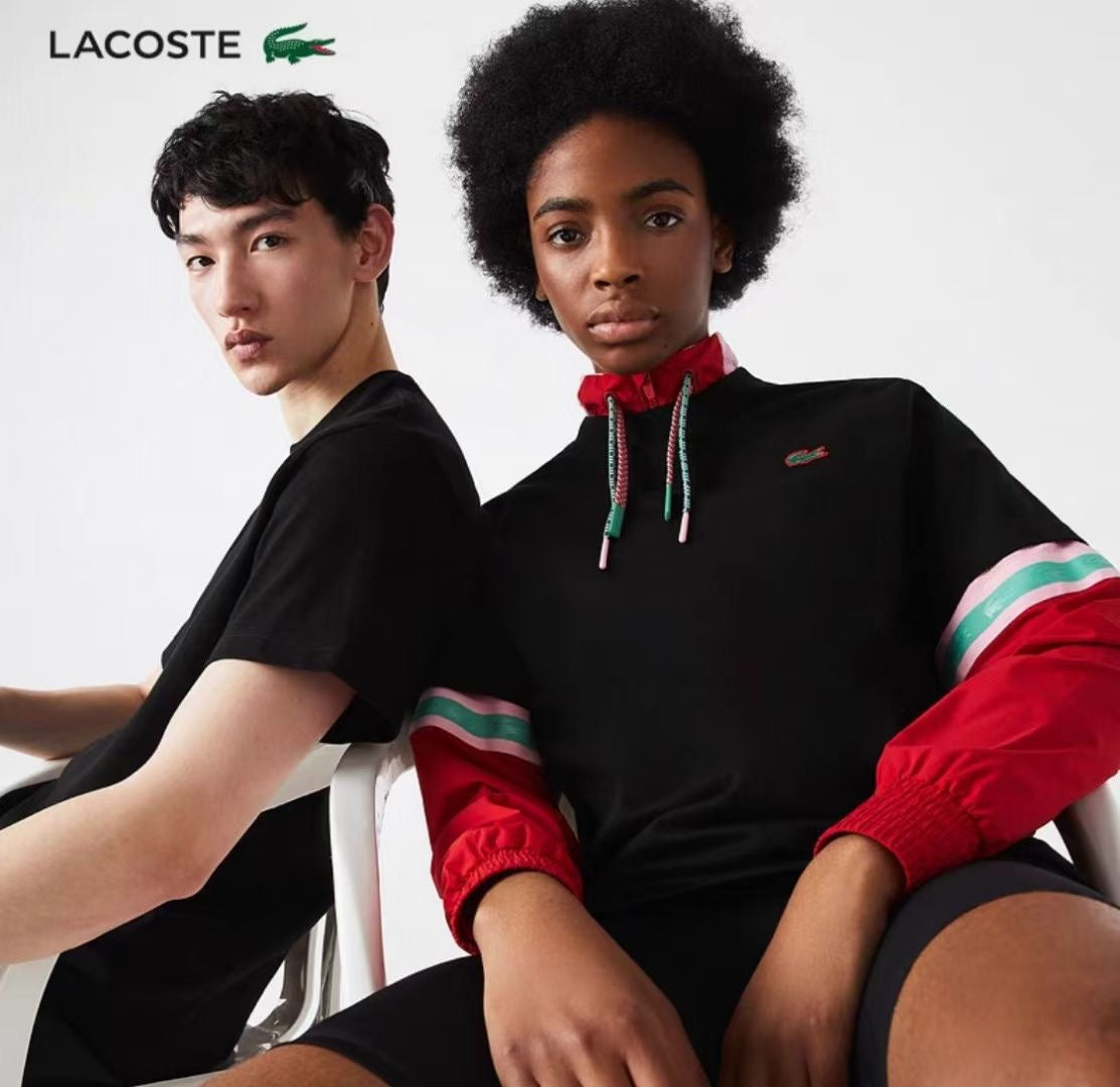 Lacoste 刺繡tee